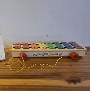 Fisher Price 1978 Pull Along Xylophone
